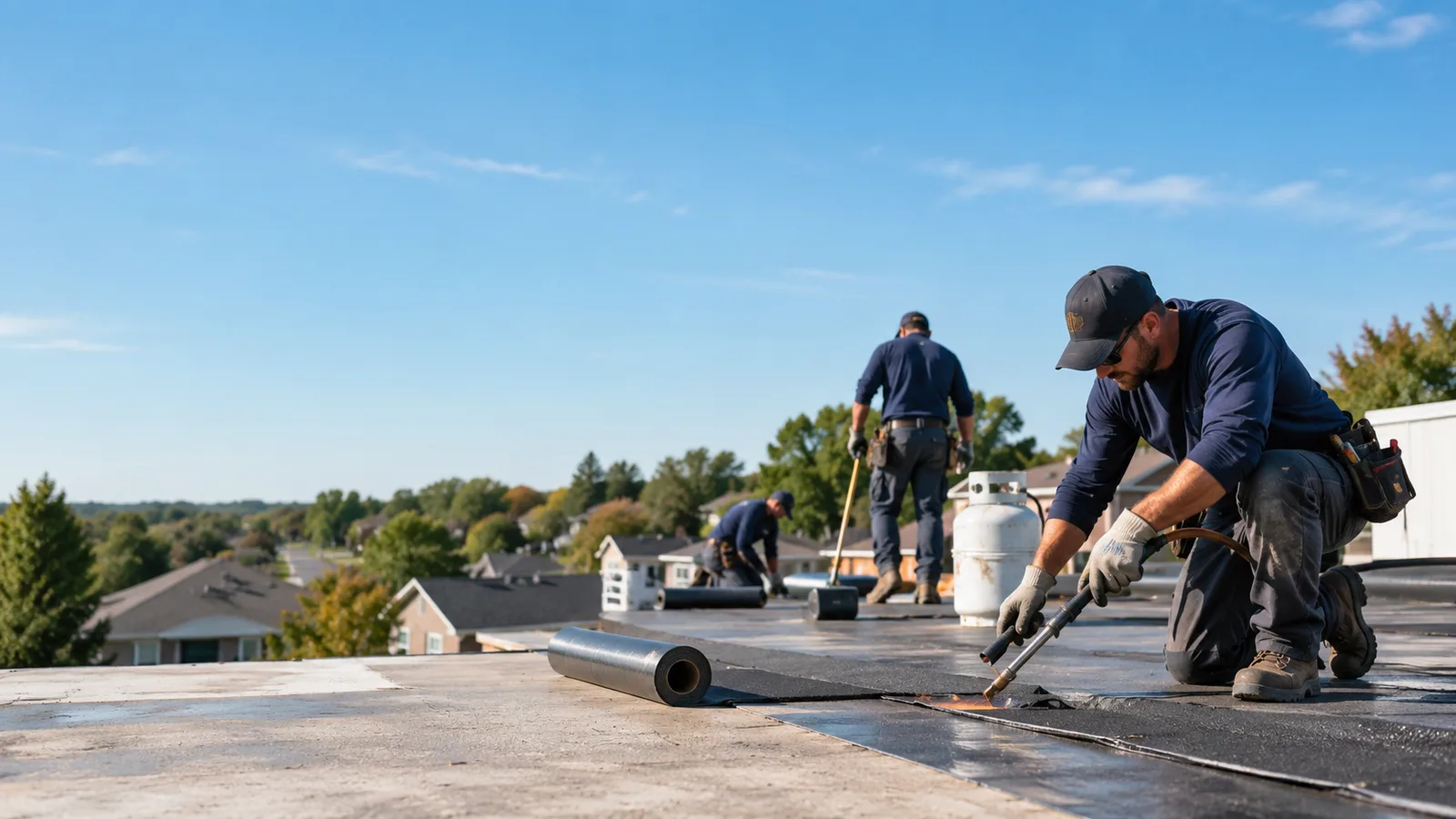 Flat Roof Leak Repair providers in Bowen, IL